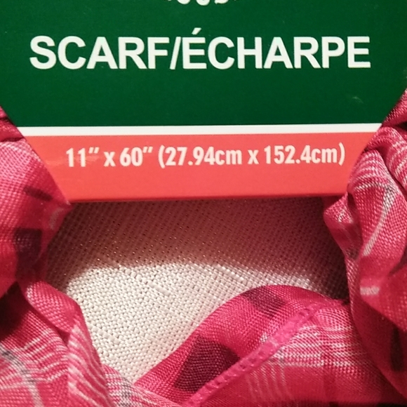 🌹 SPRINGTIME WINE ROSE COLORED SCARF - Picture 6 of 6